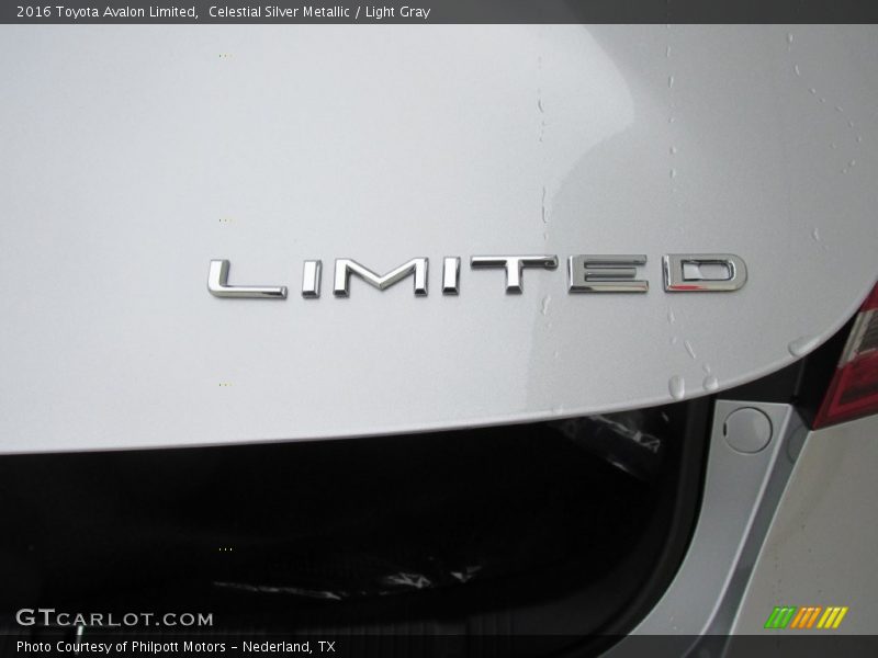 Celestial Silver Metallic / Light Gray 2016 Toyota Avalon Limited