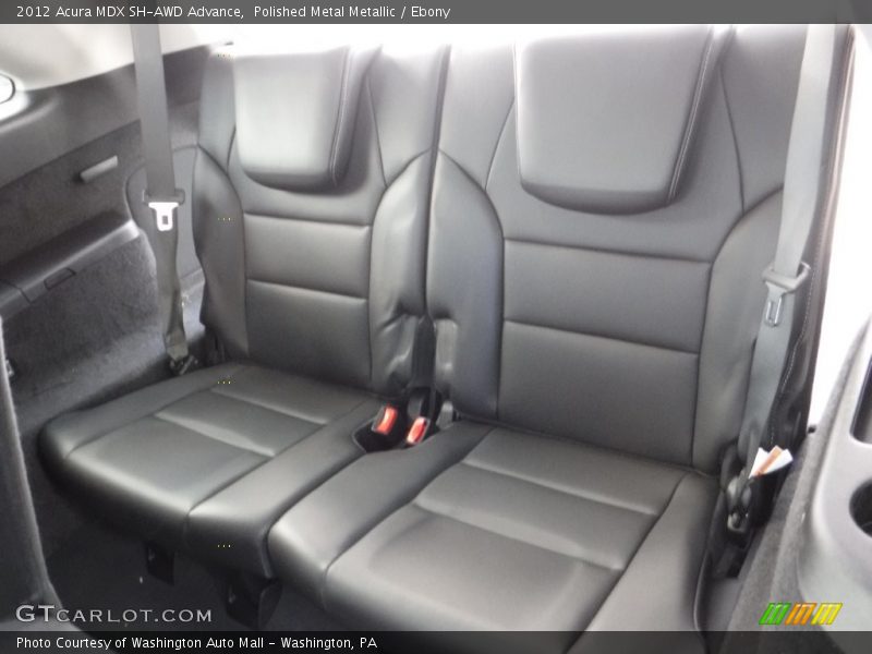Polished Metal Metallic / Ebony 2012 Acura MDX SH-AWD Advance