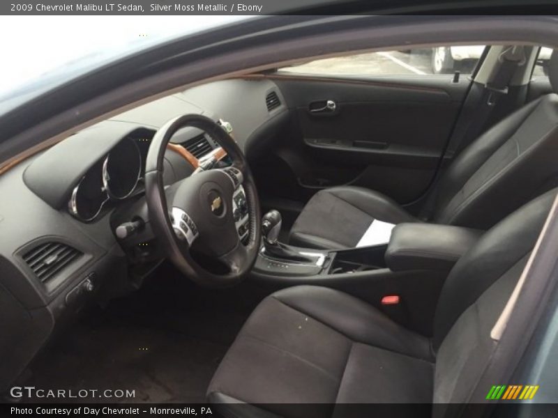 Silver Moss Metallic / Ebony 2009 Chevrolet Malibu LT Sedan
