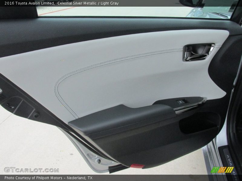 Celestial Silver Metallic / Light Gray 2016 Toyota Avalon Limited