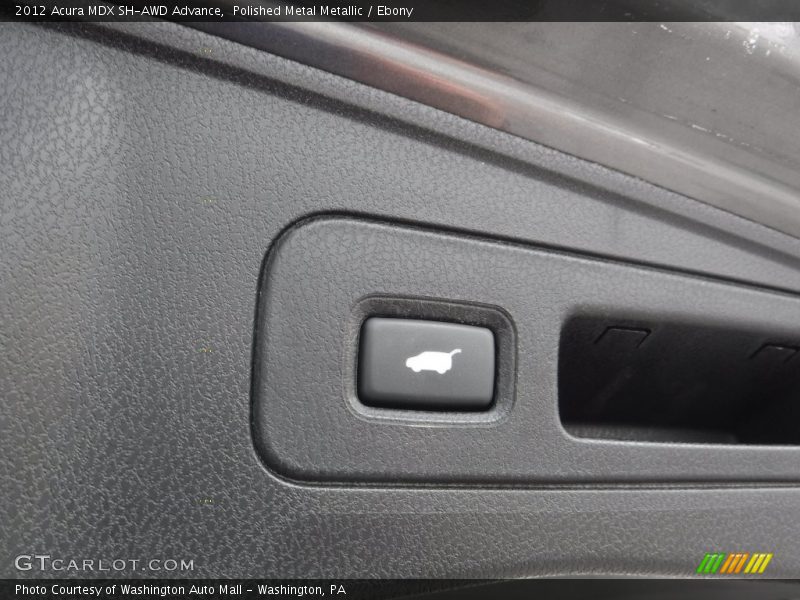 Polished Metal Metallic / Ebony 2012 Acura MDX SH-AWD Advance