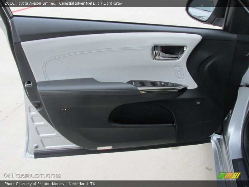 Celestial Silver Metallic / Light Gray 2016 Toyota Avalon Limited