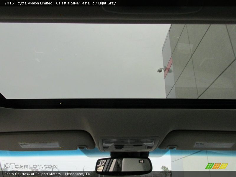 Celestial Silver Metallic / Light Gray 2016 Toyota Avalon Limited