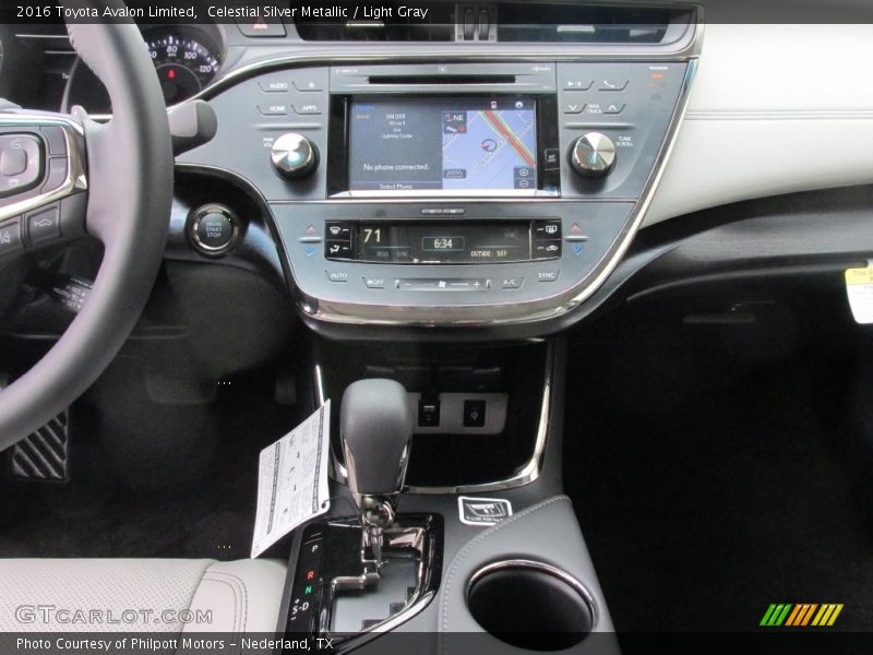 Celestial Silver Metallic / Light Gray 2016 Toyota Avalon Limited