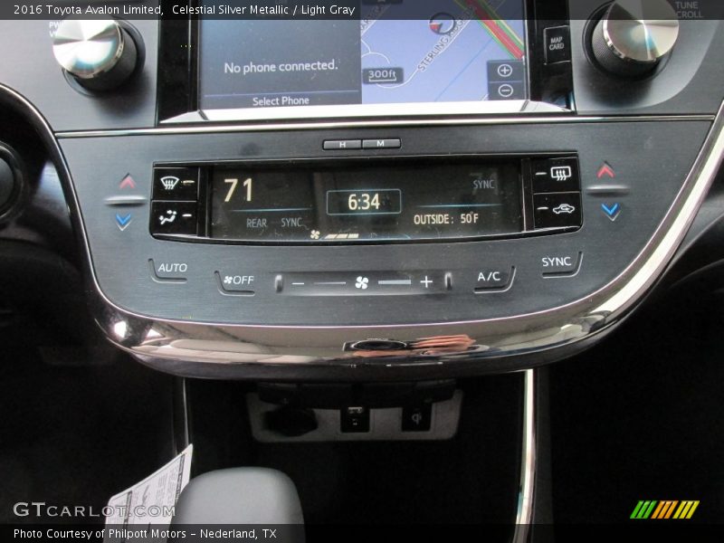 Controls of 2016 Avalon Limited