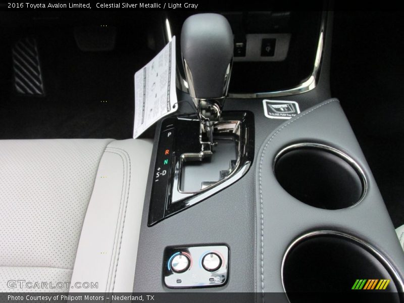 Celestial Silver Metallic / Light Gray 2016 Toyota Avalon Limited