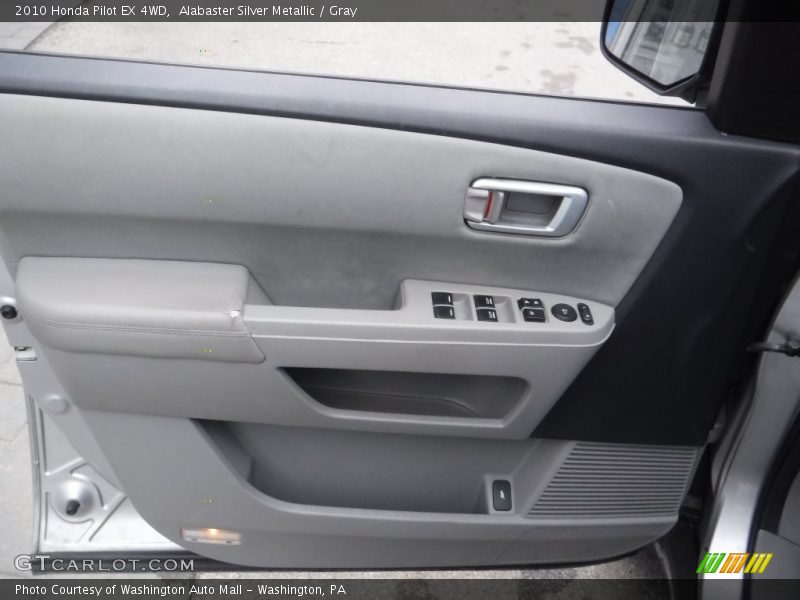 Alabaster Silver Metallic / Gray 2010 Honda Pilot EX 4WD
