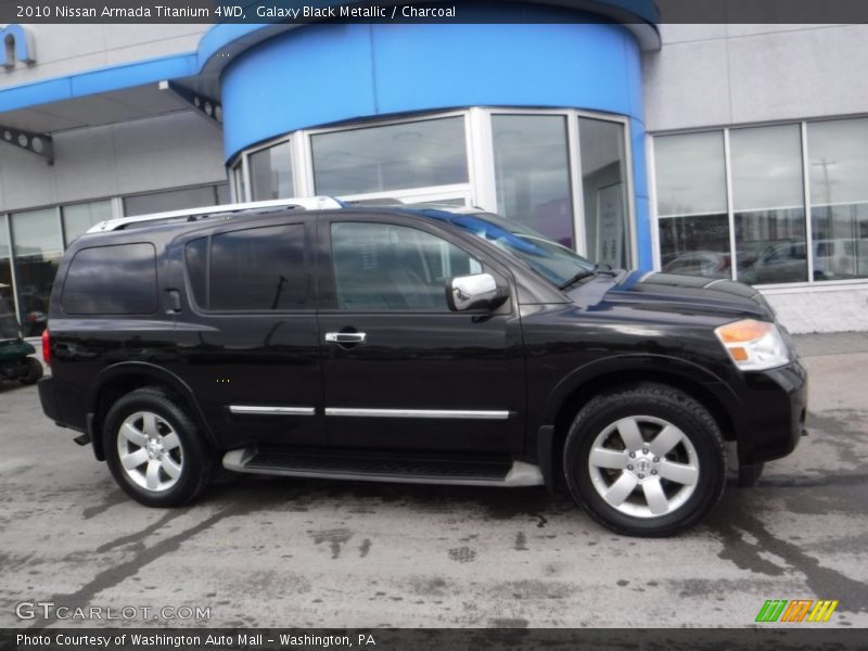 Galaxy Black Metallic / Charcoal 2010 Nissan Armada Titanium 4WD