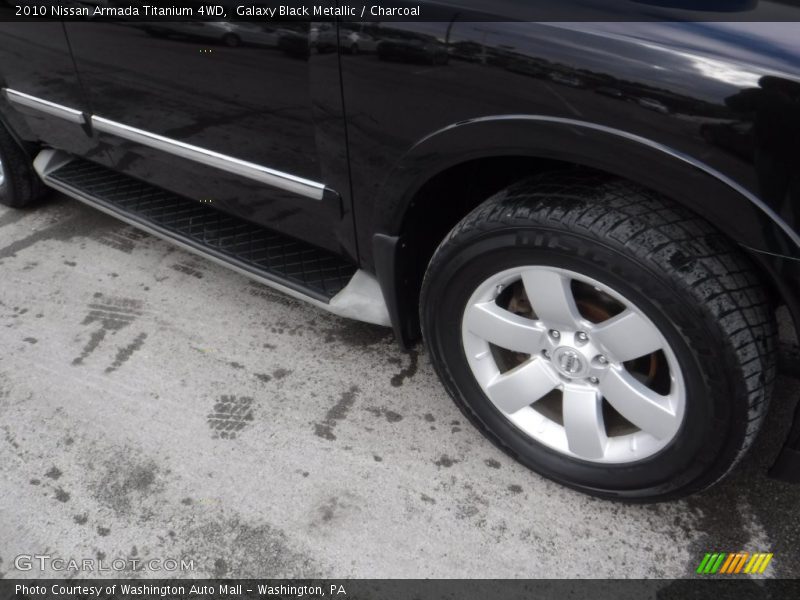 Galaxy Black Metallic / Charcoal 2010 Nissan Armada Titanium 4WD