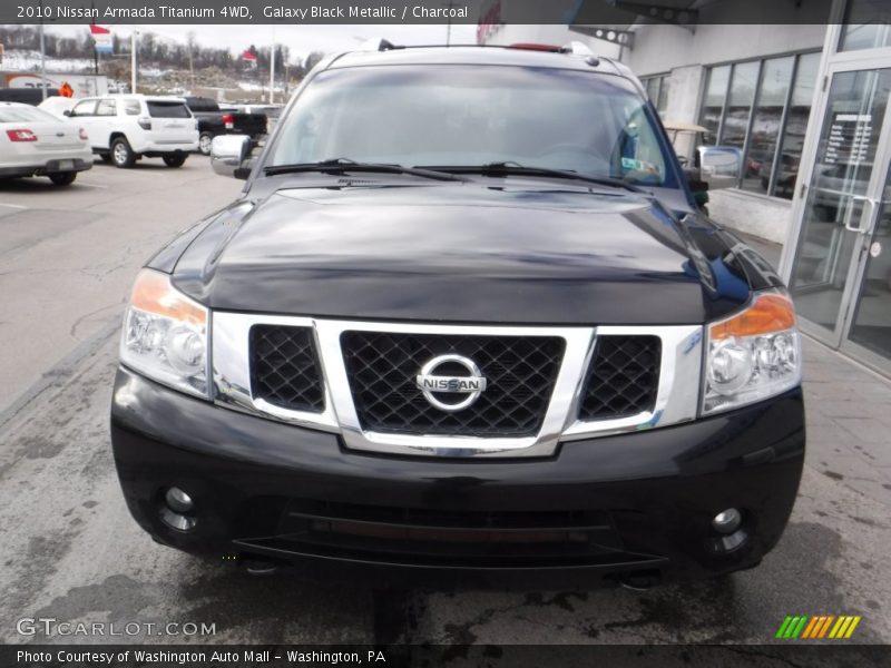 Galaxy Black Metallic / Charcoal 2010 Nissan Armada Titanium 4WD