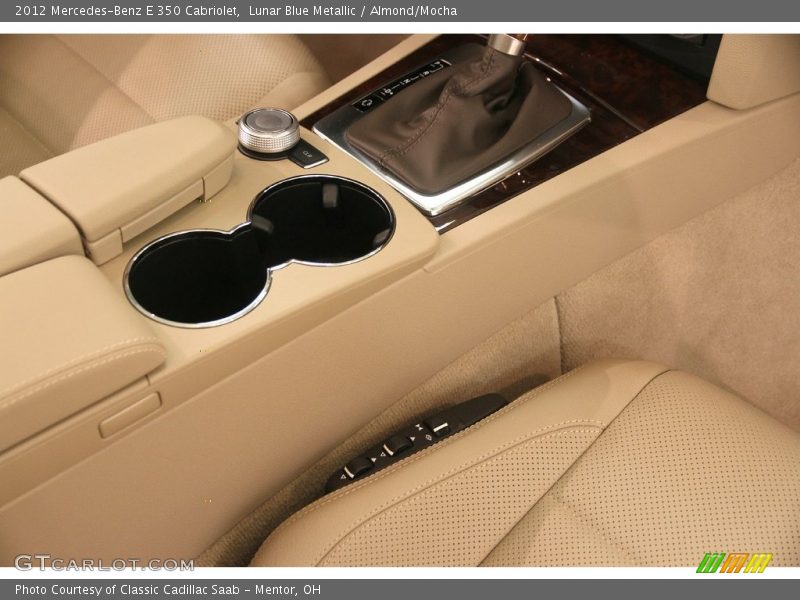 Lunar Blue Metallic / Almond/Mocha 2012 Mercedes-Benz E 350 Cabriolet