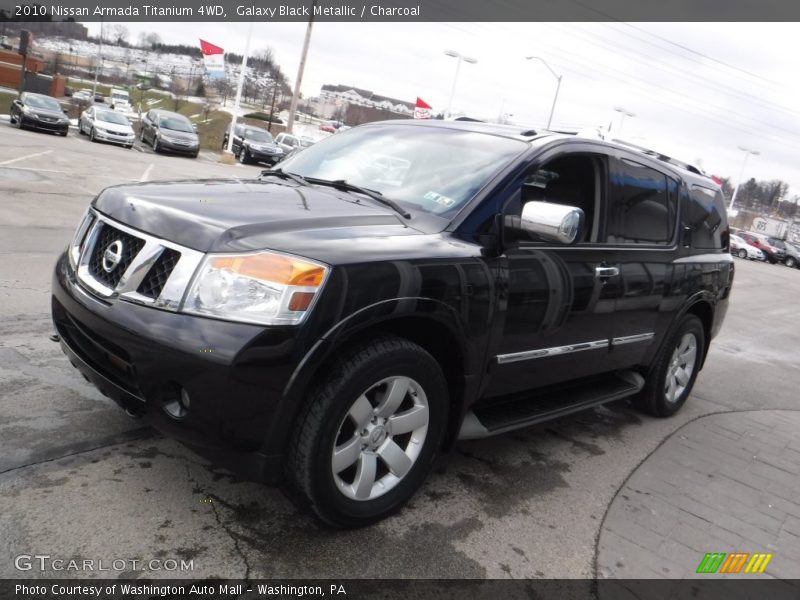 Galaxy Black Metallic / Charcoal 2010 Nissan Armada Titanium 4WD