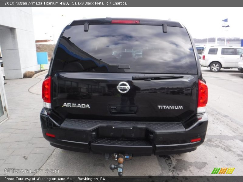 Galaxy Black Metallic / Charcoal 2010 Nissan Armada Titanium 4WD