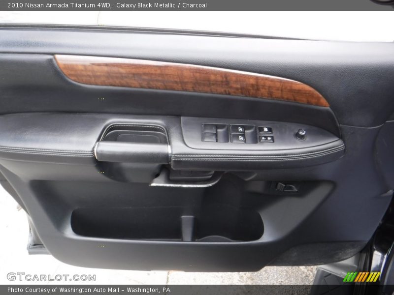 Galaxy Black Metallic / Charcoal 2010 Nissan Armada Titanium 4WD
