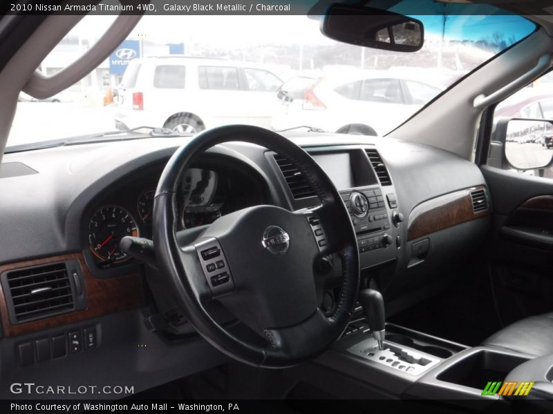 Galaxy Black Metallic / Charcoal 2010 Nissan Armada Titanium 4WD