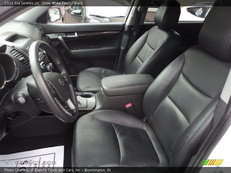  2012 Sorento LX Black Interior