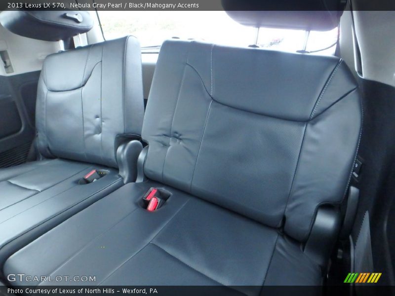 Nebula Gray Pearl / Black/Mahogany Accents 2013 Lexus LX 570