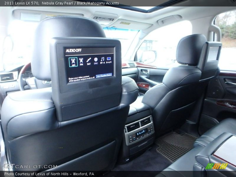 Nebula Gray Pearl / Black/Mahogany Accents 2013 Lexus LX 570