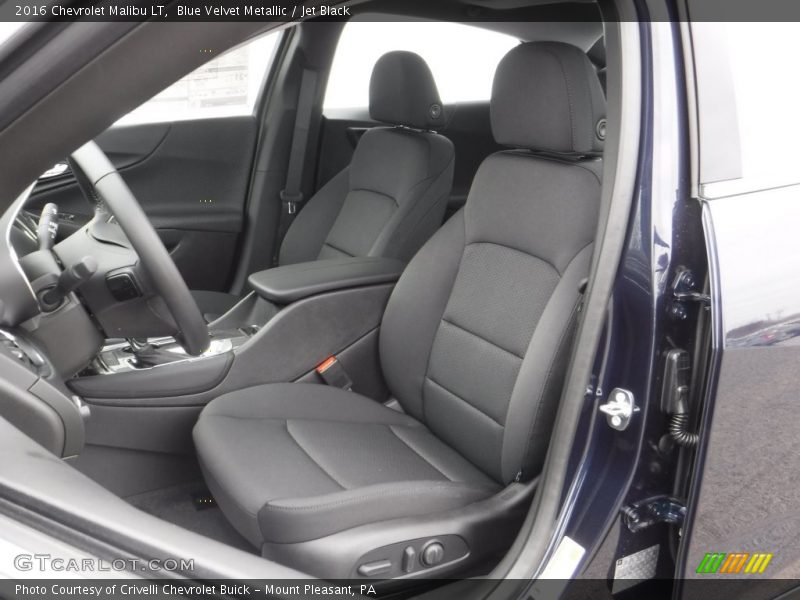 Blue Velvet Metallic / Jet Black 2016 Chevrolet Malibu LT