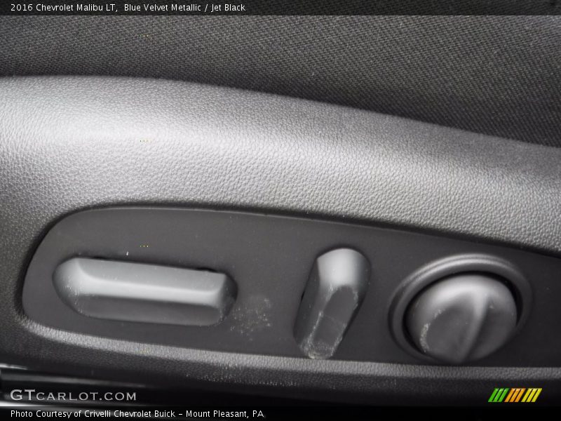 Blue Velvet Metallic / Jet Black 2016 Chevrolet Malibu LT