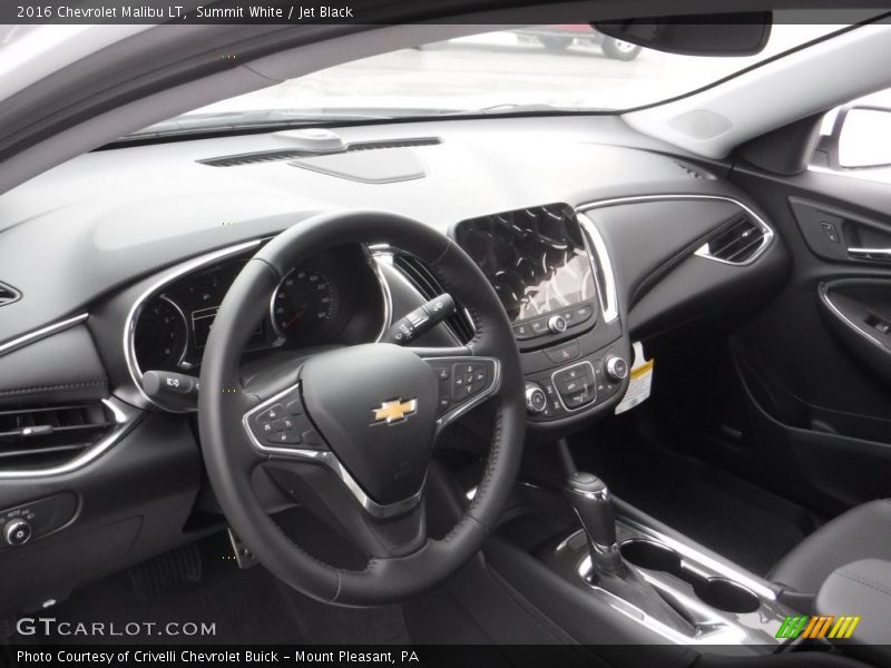 Summit White / Jet Black 2016 Chevrolet Malibu LT