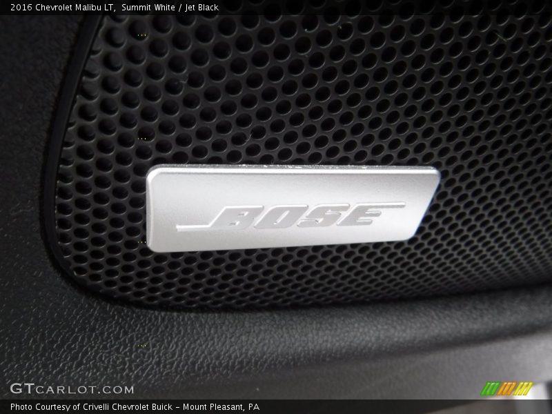 Summit White / Jet Black 2016 Chevrolet Malibu LT