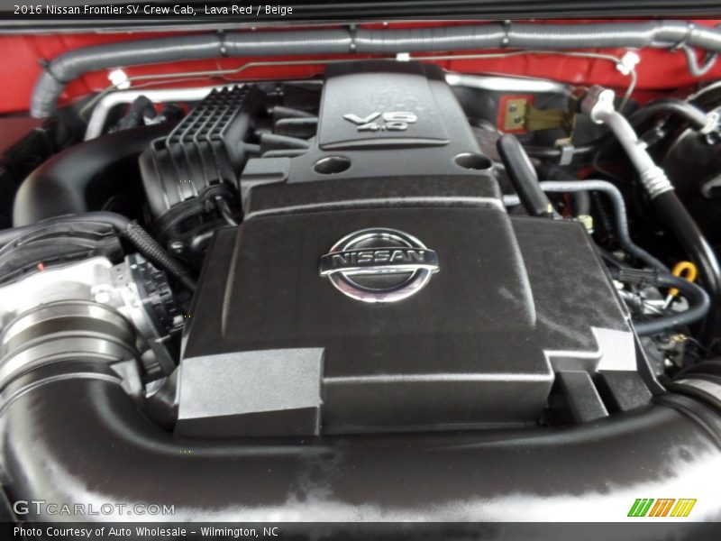 Lava Red / Beige 2016 Nissan Frontier SV Crew Cab