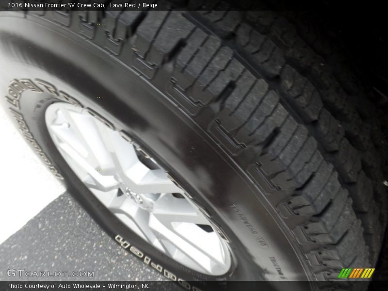 Lava Red / Beige 2016 Nissan Frontier SV Crew Cab