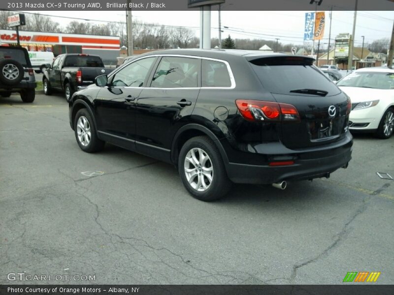 Brilliant Black / Black 2013 Mazda CX-9 Touring AWD