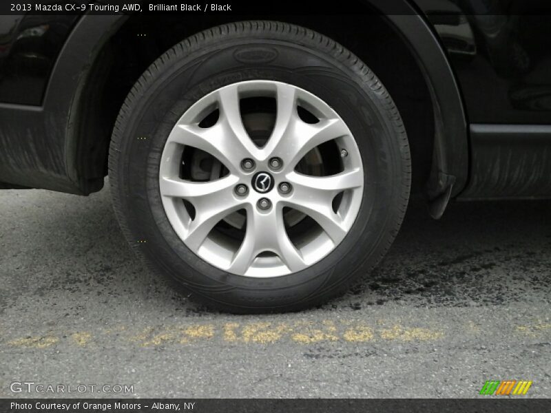 Brilliant Black / Black 2013 Mazda CX-9 Touring AWD