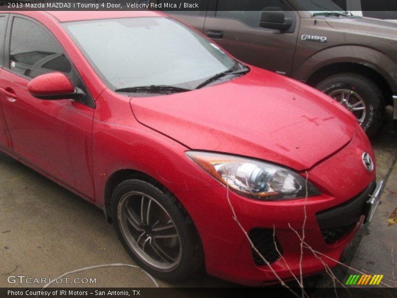 Velocity Red Mica / Black 2013 Mazda MAZDA3 i Touring 4 Door