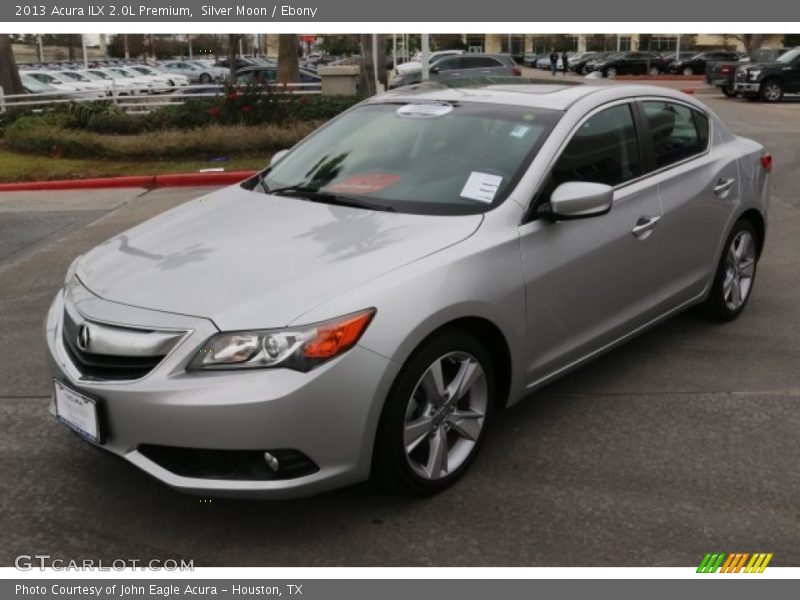 Silver Moon / Ebony 2013 Acura ILX 2.0L Premium