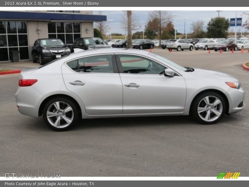 Silver Moon / Ebony 2013 Acura ILX 2.0L Premium
