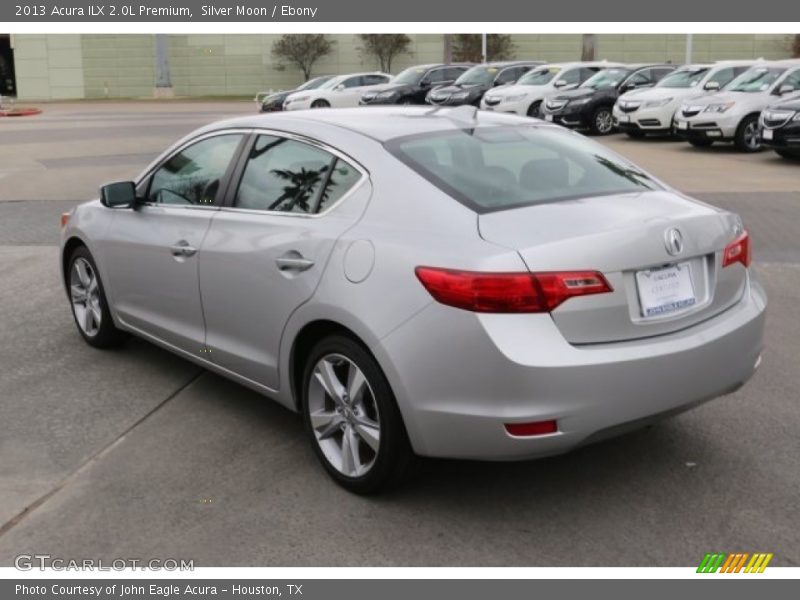 Silver Moon / Ebony 2013 Acura ILX 2.0L Premium