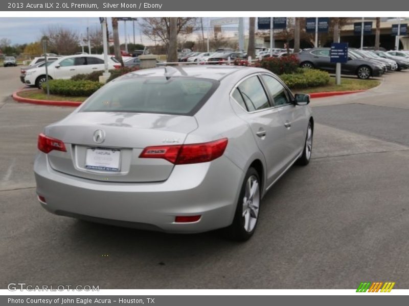 Silver Moon / Ebony 2013 Acura ILX 2.0L Premium