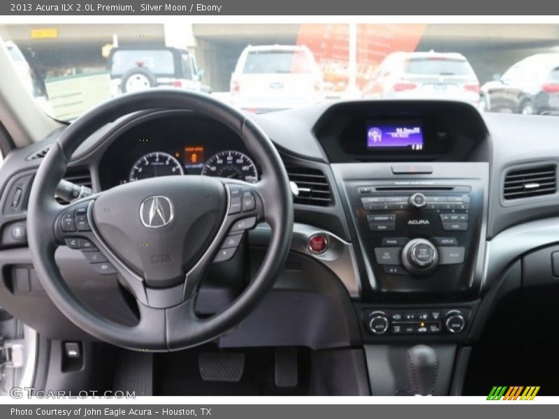 Silver Moon / Ebony 2013 Acura ILX 2.0L Premium