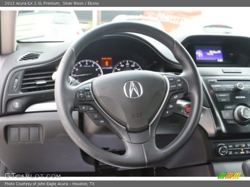 Silver Moon / Ebony 2013 Acura ILX 2.0L Premium