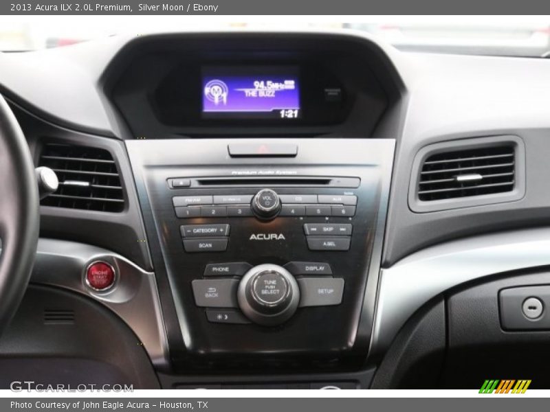 Silver Moon / Ebony 2013 Acura ILX 2.0L Premium