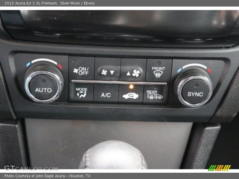 Silver Moon / Ebony 2013 Acura ILX 2.0L Premium