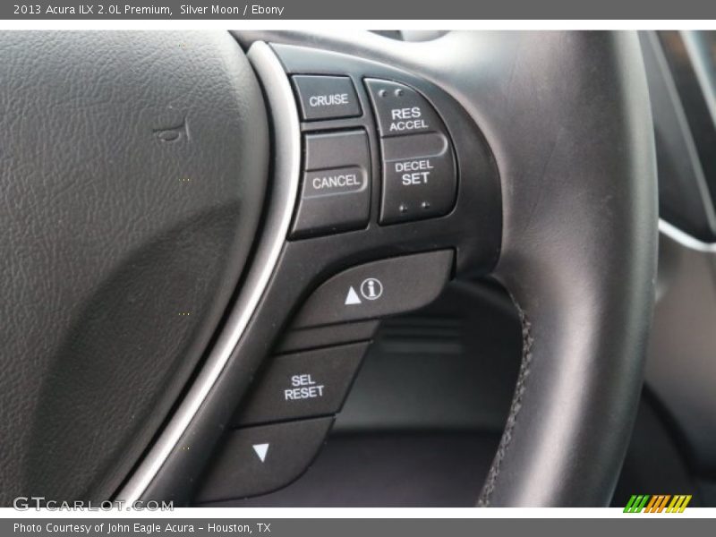Silver Moon / Ebony 2013 Acura ILX 2.0L Premium