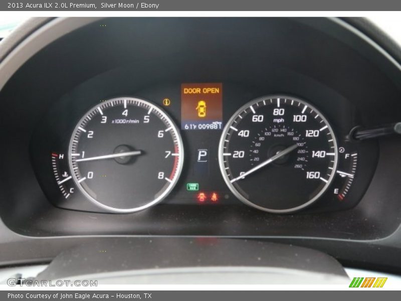 Silver Moon / Ebony 2013 Acura ILX 2.0L Premium
