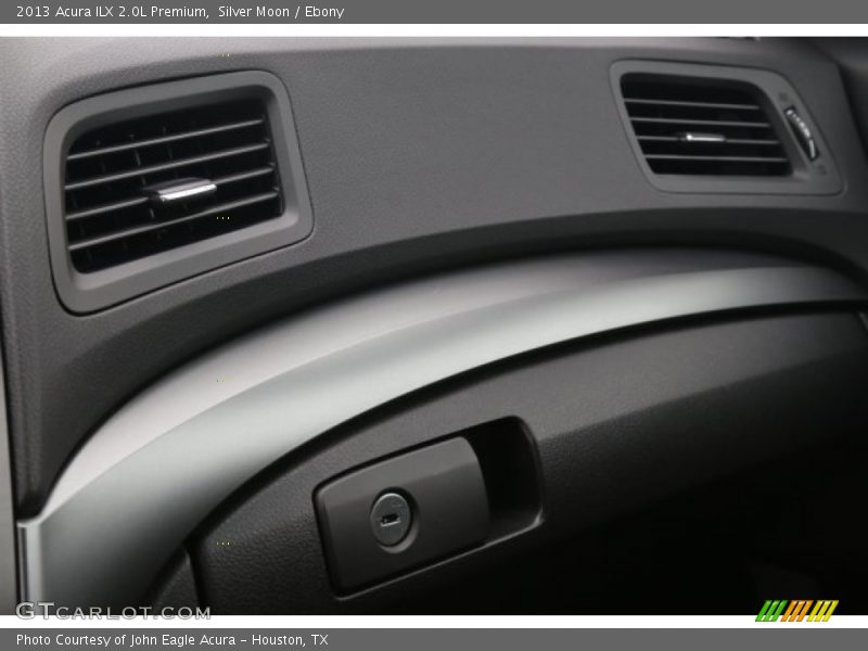 Silver Moon / Ebony 2013 Acura ILX 2.0L Premium