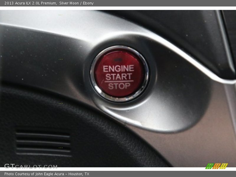 Silver Moon / Ebony 2013 Acura ILX 2.0L Premium