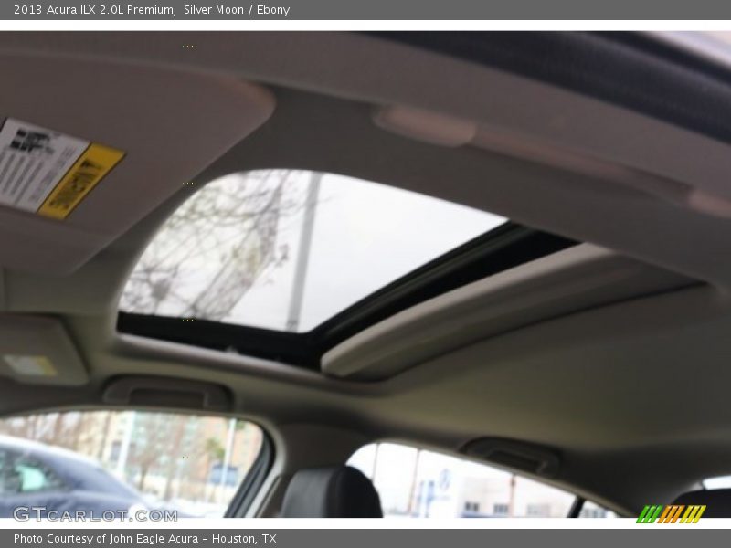Silver Moon / Ebony 2013 Acura ILX 2.0L Premium