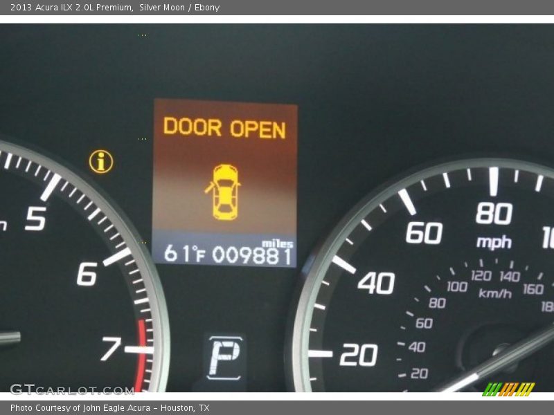 Silver Moon / Ebony 2013 Acura ILX 2.0L Premium