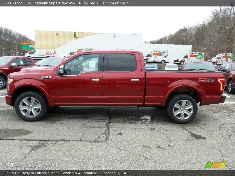  2016 F150 Platinum SuperCrew 4x4 Ruby Red