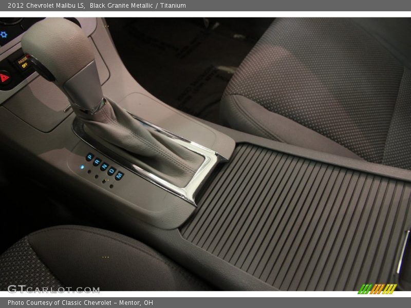 Black Granite Metallic / Titanium 2012 Chevrolet Malibu LS
