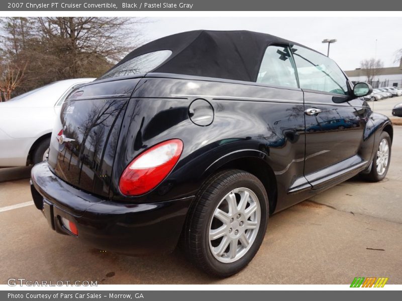 Black / Pastel Slate Gray 2007 Chrysler PT Cruiser Convertible