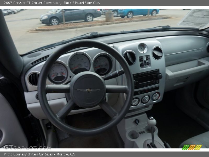 Black / Pastel Slate Gray 2007 Chrysler PT Cruiser Convertible