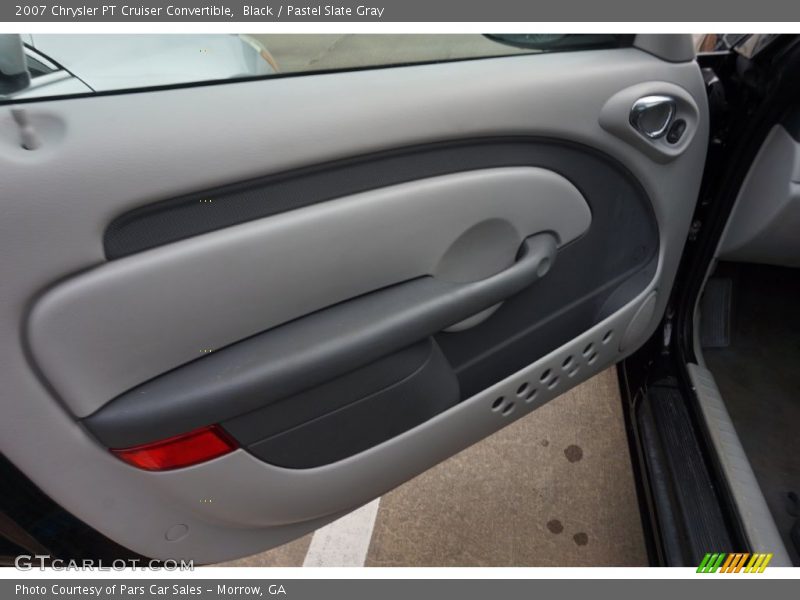 Black / Pastel Slate Gray 2007 Chrysler PT Cruiser Convertible